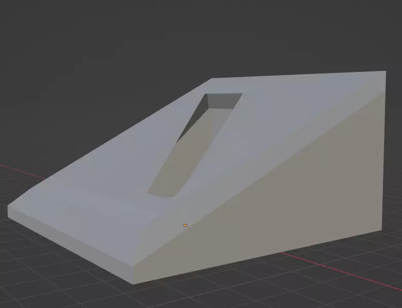 Bunker Low-poly 3D model_0