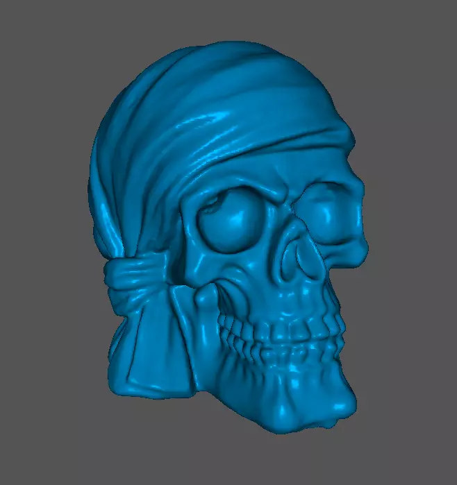 Pirate Skull 3D print model