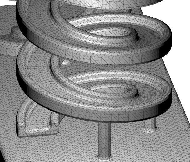 Toddler Spiral Bridge Toy 3D model_5