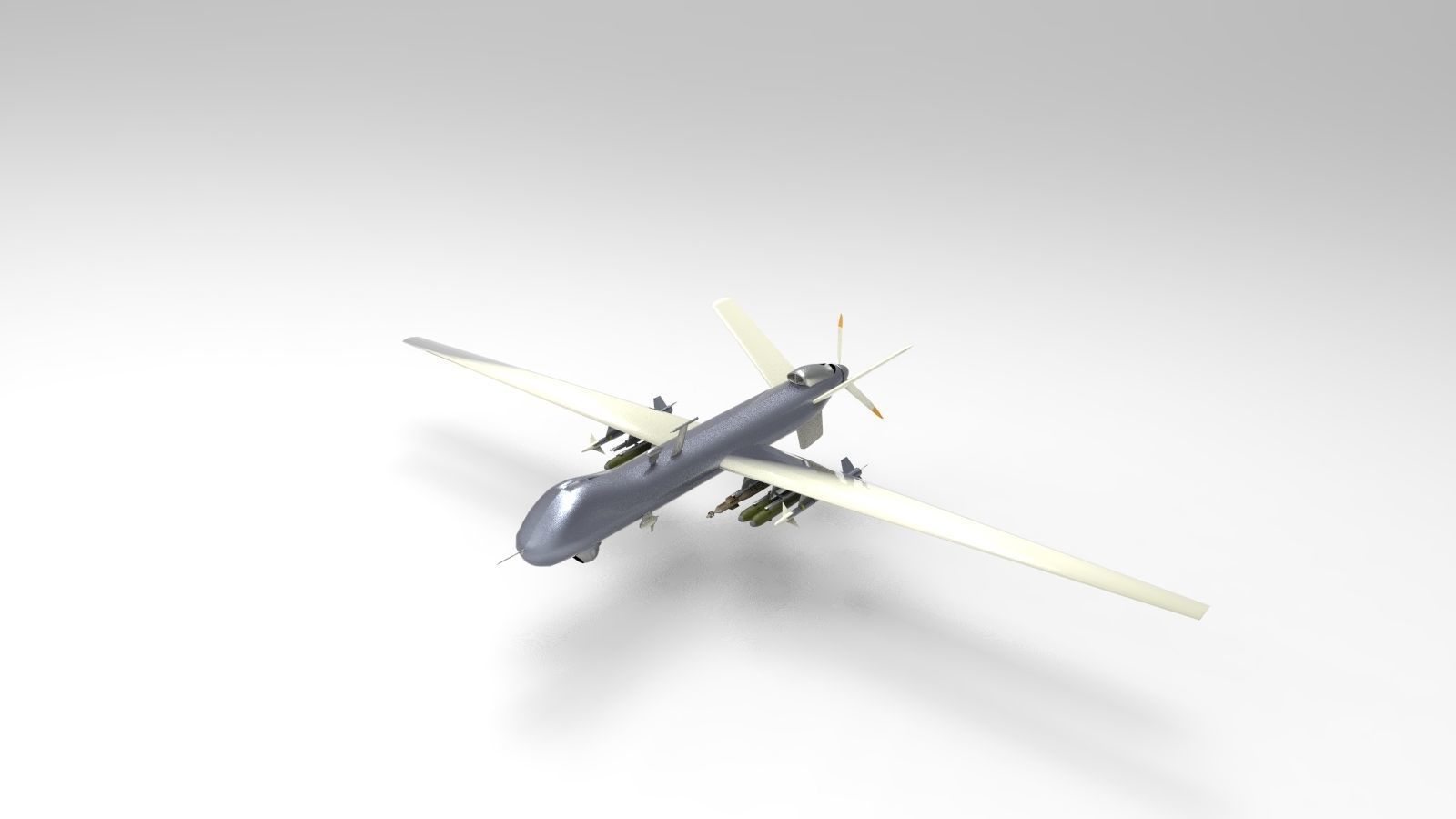 General Atomics MQ-9 Reaper 3D model_4