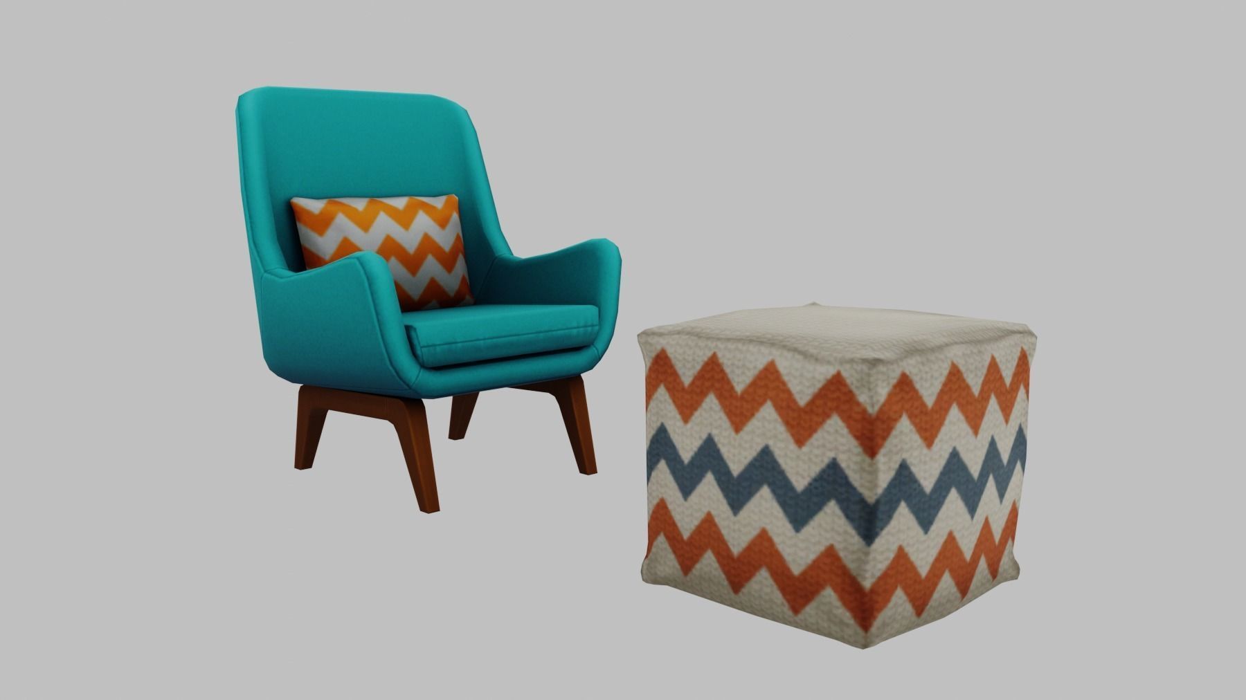 3D model HOUSE FURNITURE VR / AR / lowpoly CGTrader