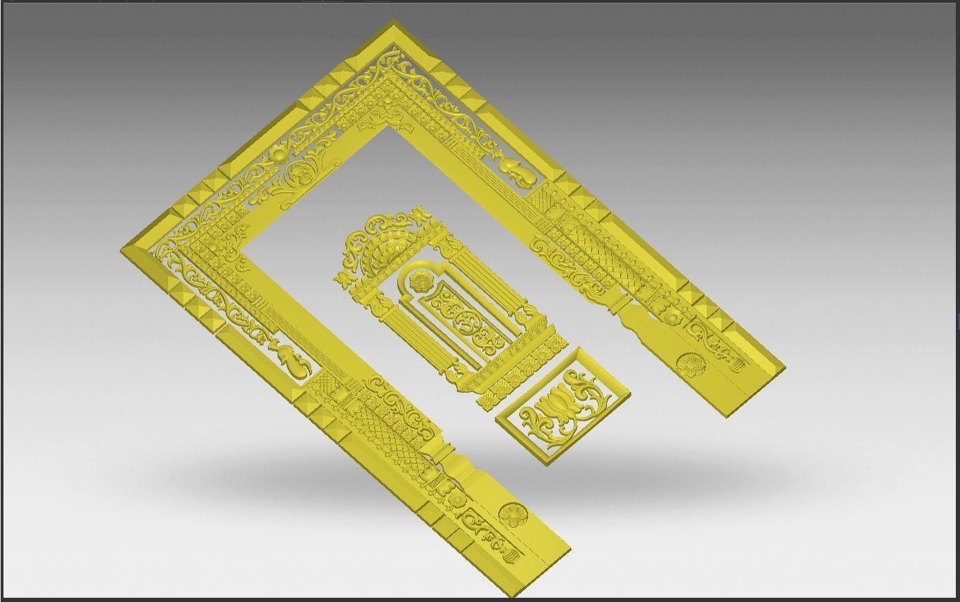 BIG DOOR DESIGN 3D model_2