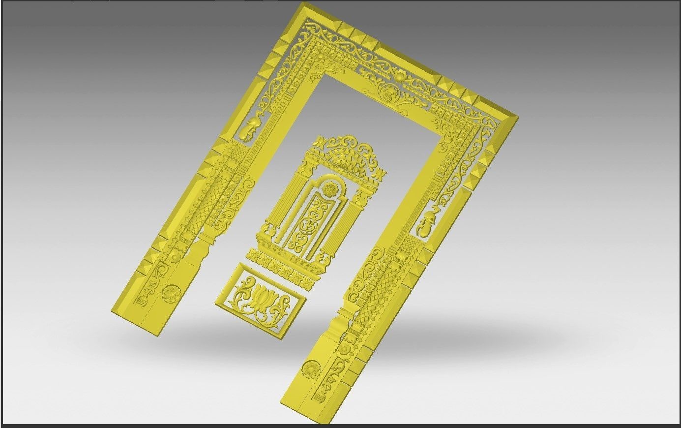 BIG DOOR DESIGN 3D model_1