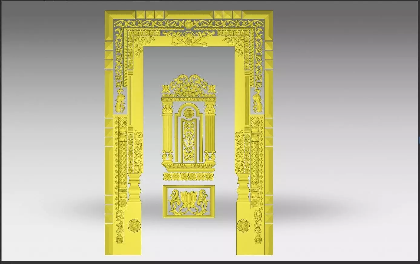 BIG DOOR DESIGN 3D model_0