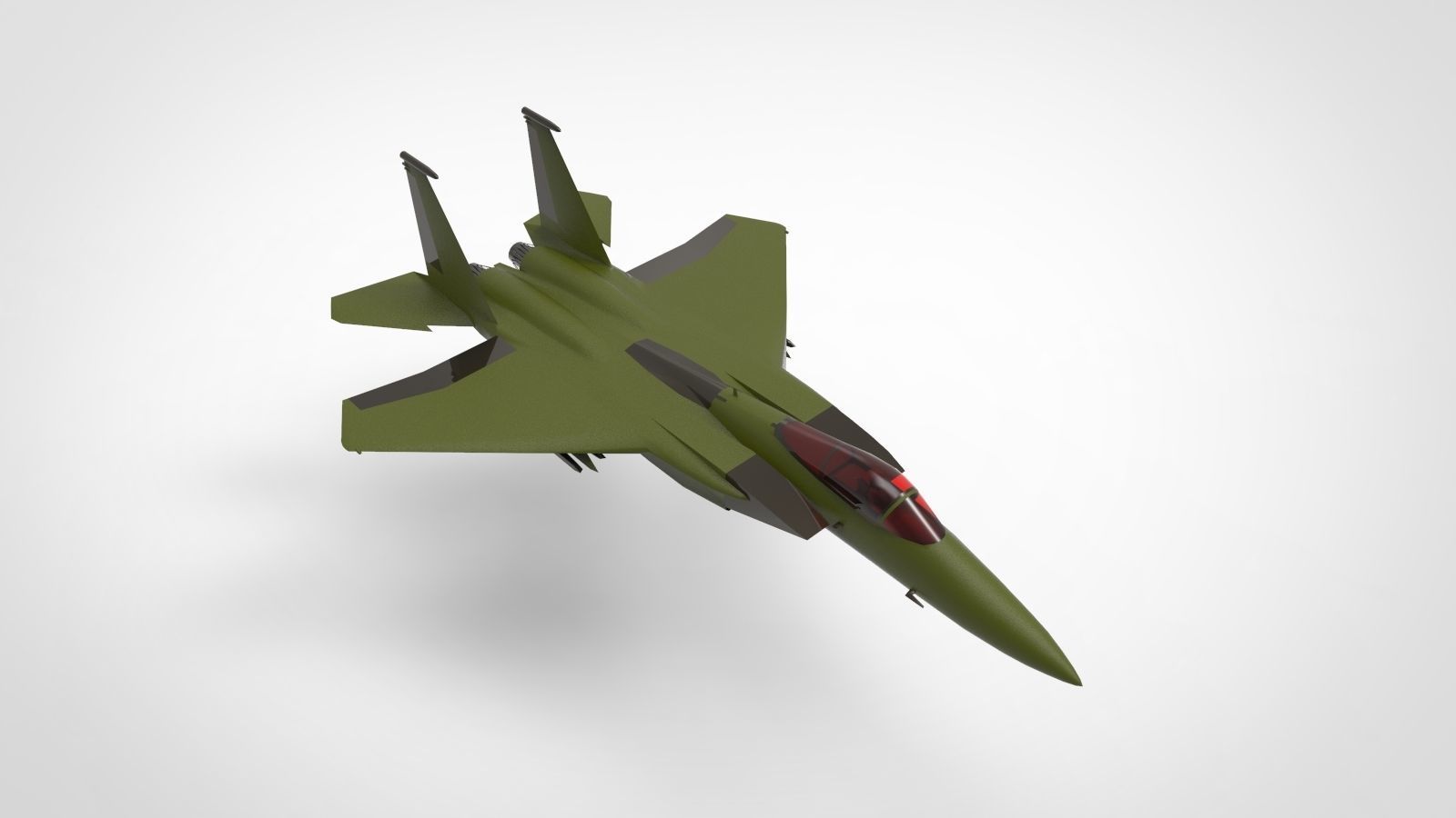 F-15C Eagle 3D model_2