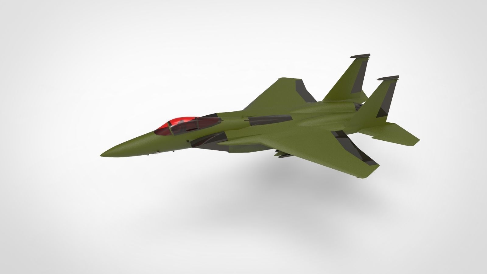 F-15C Eagle 3D model_4