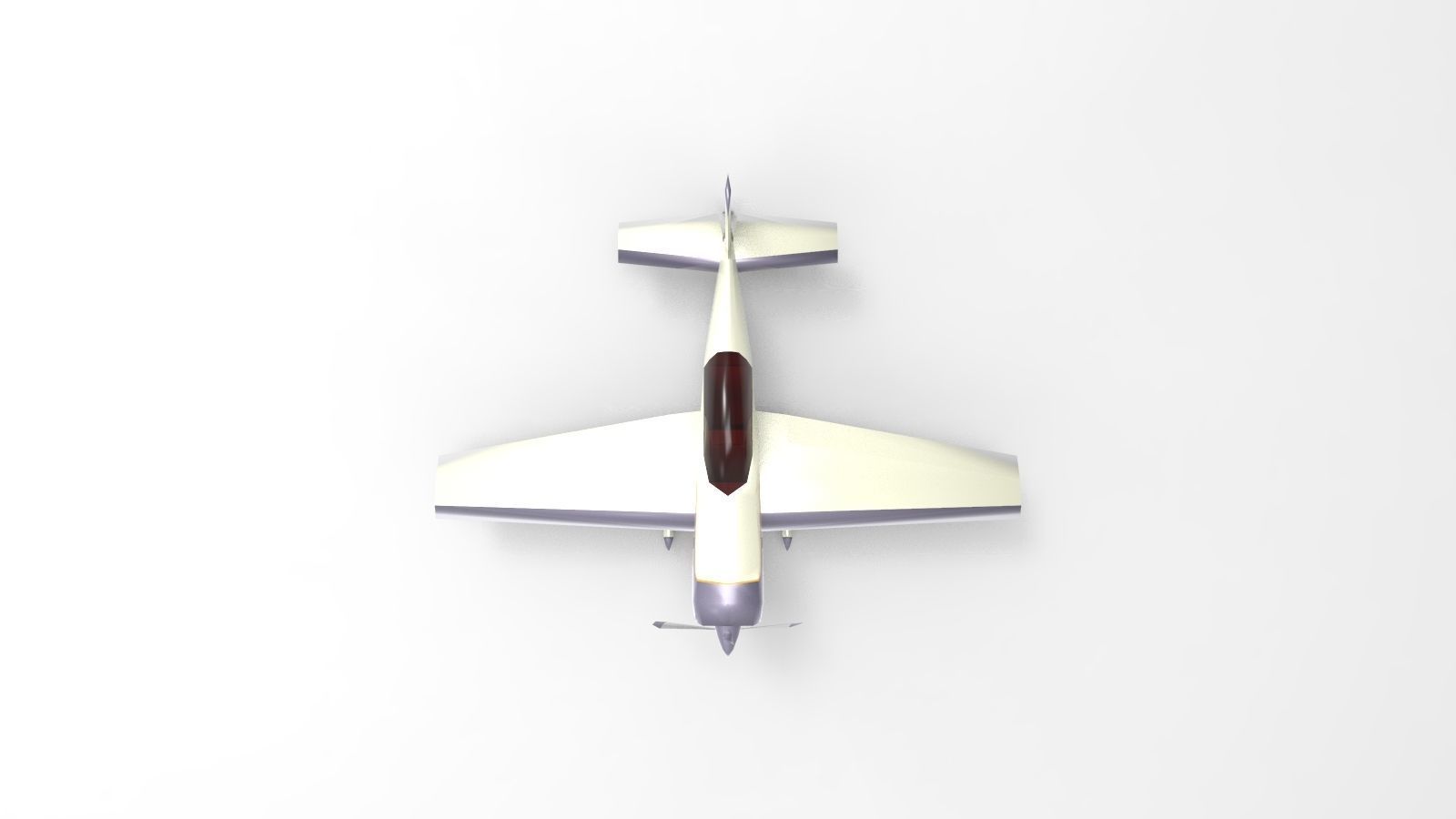 Extra 300 airplane 3D model_3