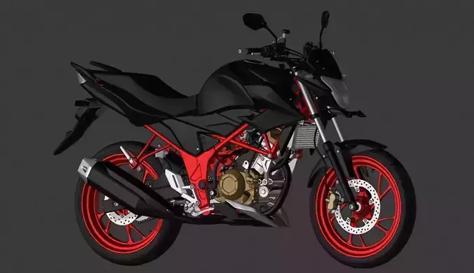CBR150R 3D Modelling 3D model