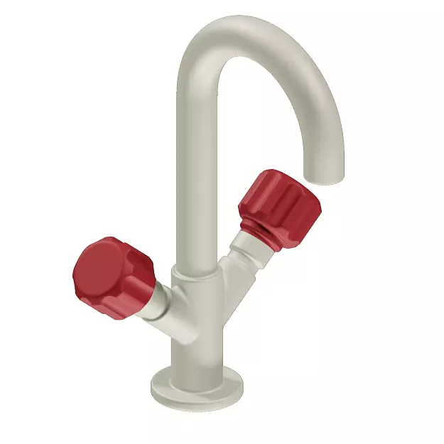 Classic PVC Mixer Tap 3D model_0