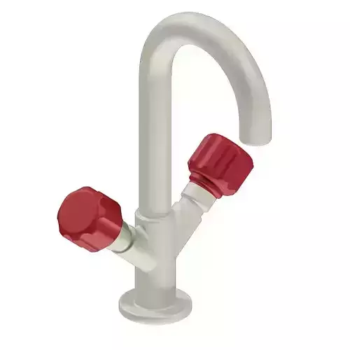 Classic PVC Mixer Tap 3D model