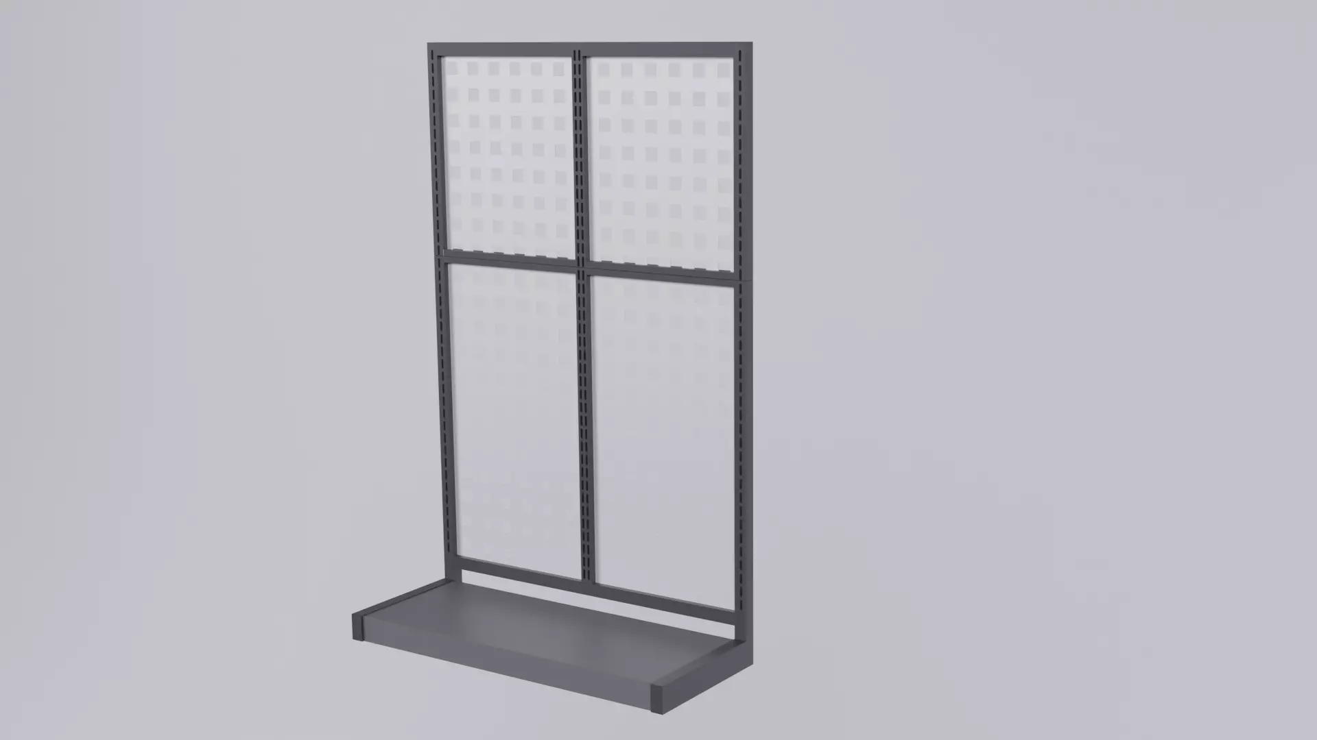 Mesh Wall Rack Free 3D model