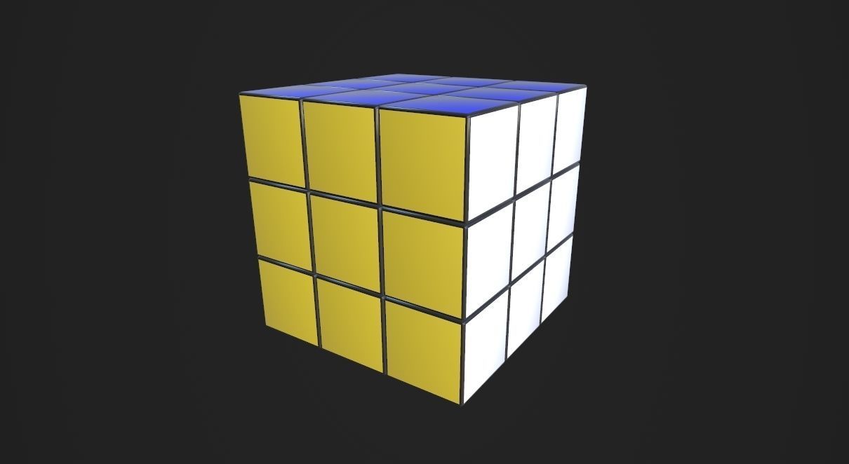 3D model Magic Cube VR / AR / low-poly | CGTrader