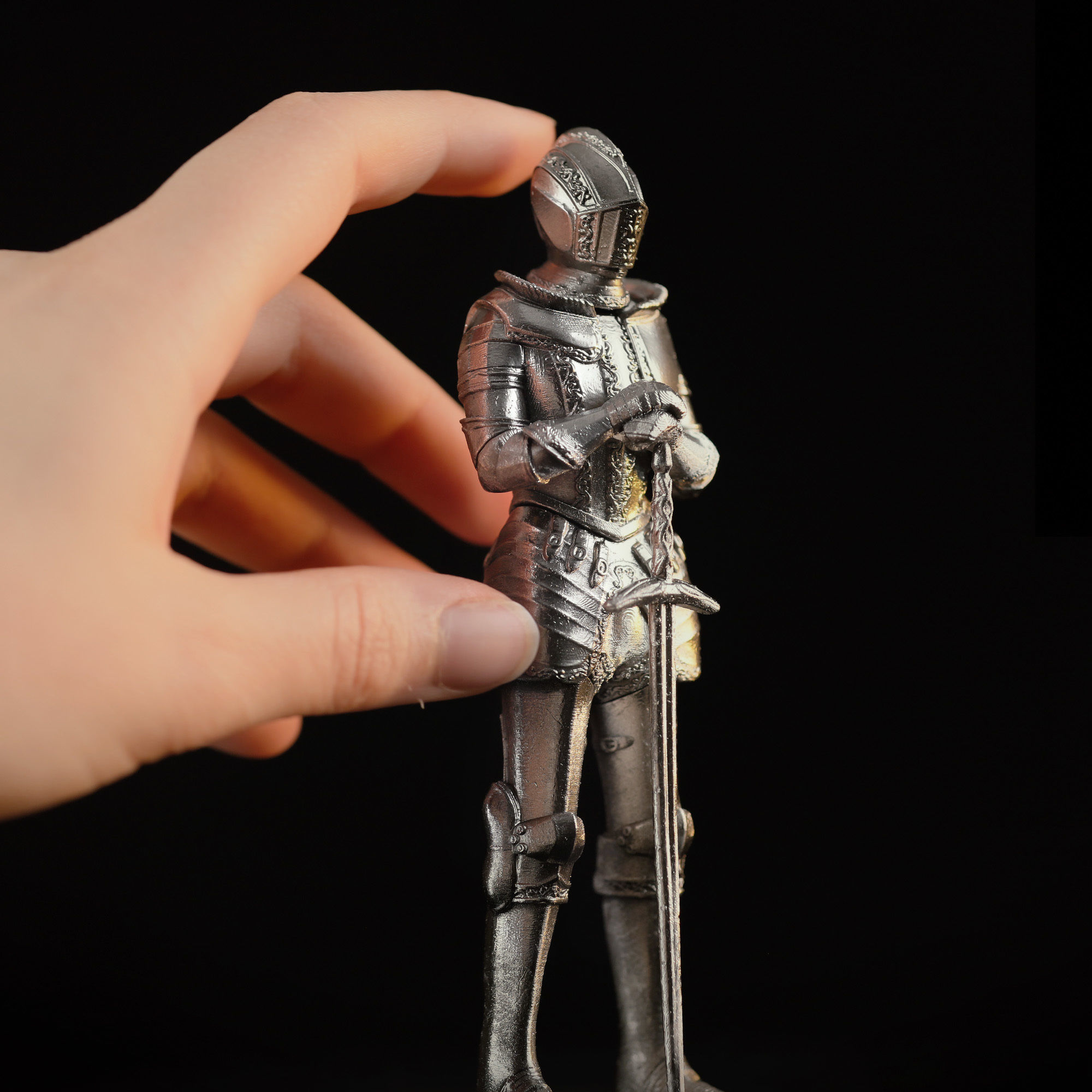 THE KNIGHT - HARRY POTTER HOGWARTS LEGACY GOTHIC SUIT OF ARMOR 3D print model_2