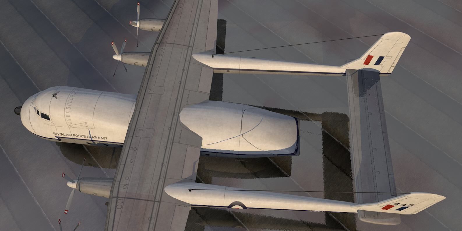 Armstrong Whitworth AW-660 Argosy 3D model_6