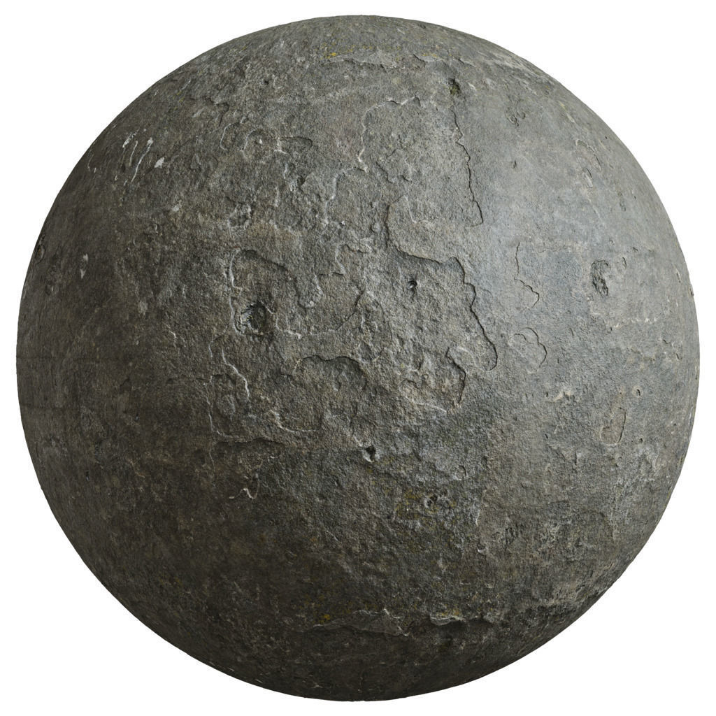 Medieval old rusty barrel 3D model_10