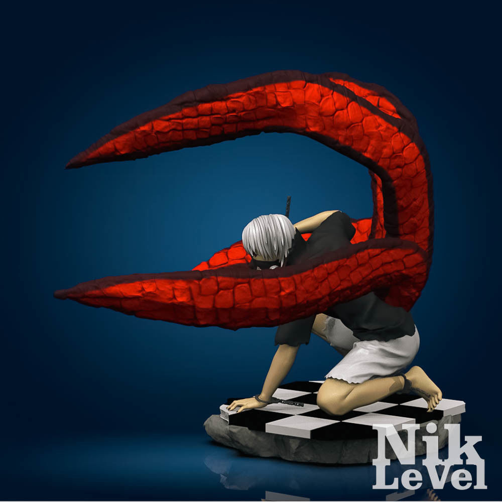 Kaneki Tokyo Ghoul 3D Printable 3D print model_9