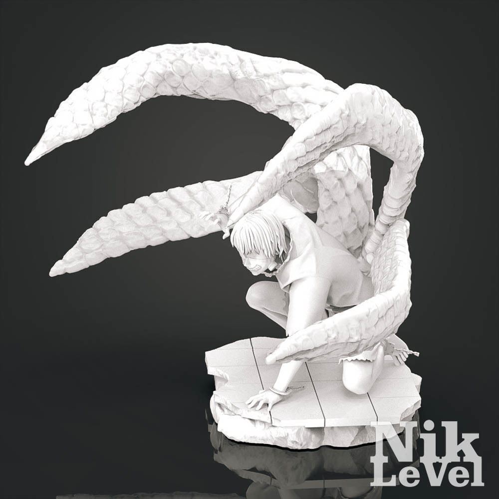 Kaneki Tokyo Ghoul 3D Printable 3D print model_20