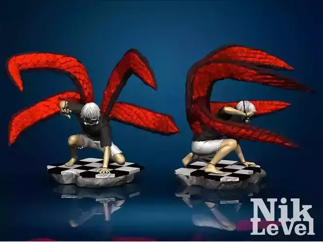 Kaneki Tokyo Ghoul 3D Printable 