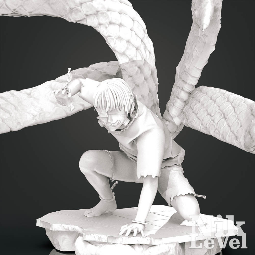 Kaneki Tokyo Ghoul 3D Printable 3D print model_16