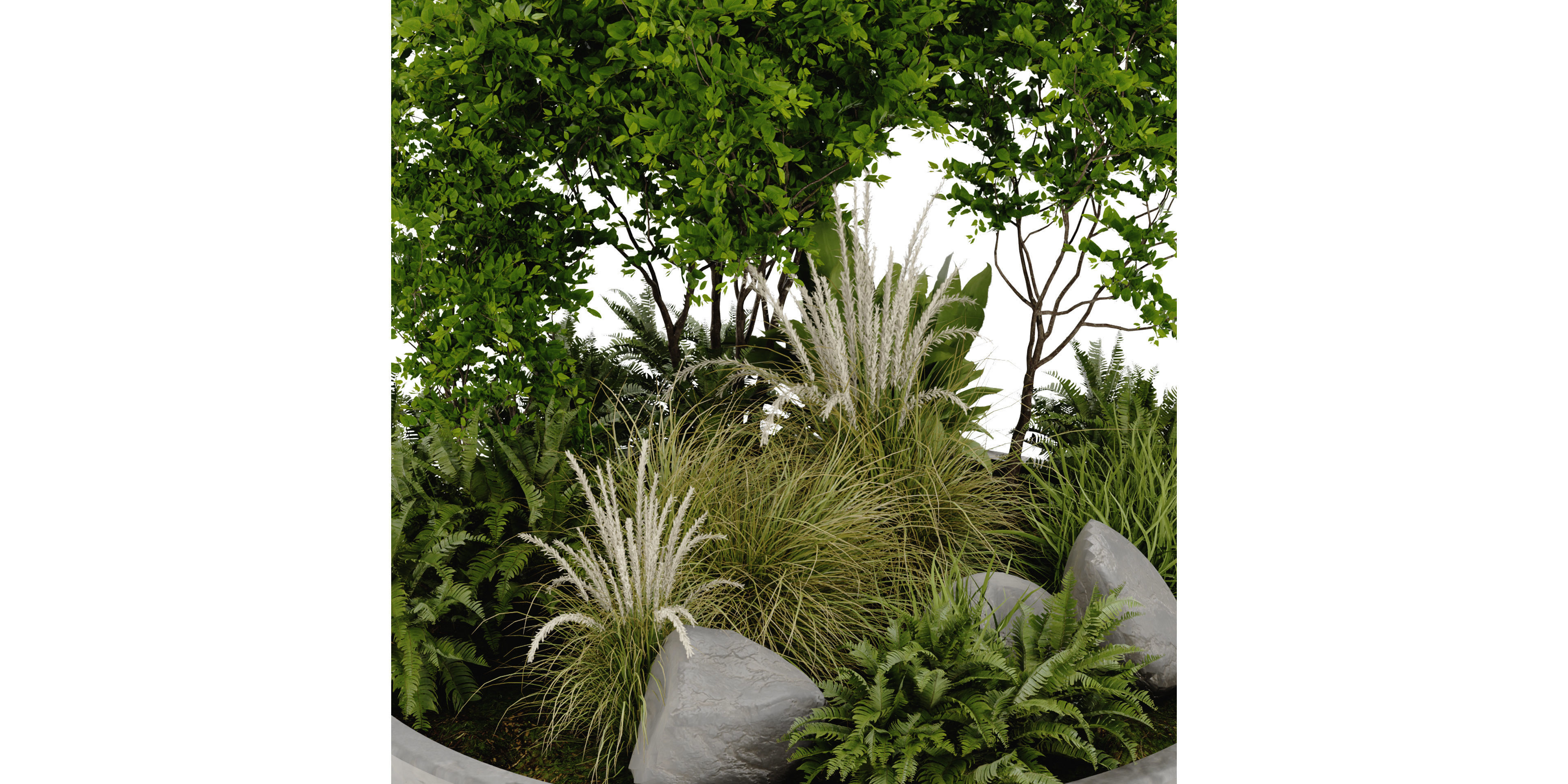 Collection plant vol 395 - blender model  3D model_2