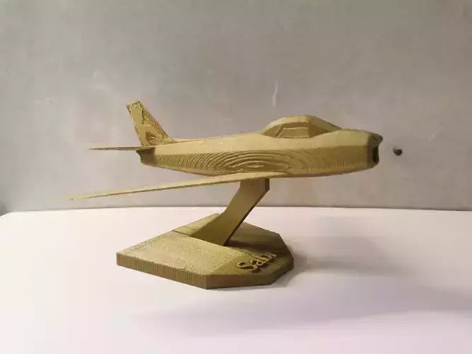F-86 Sabre 3D print model