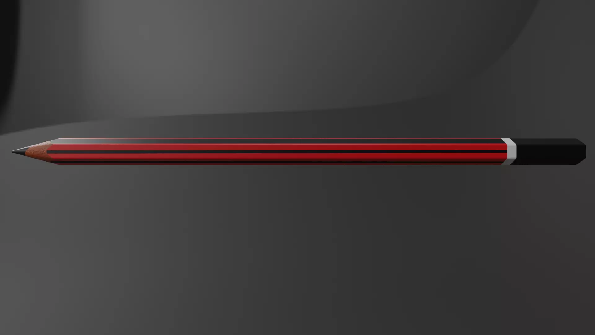 Indian style nataraj Pencil 3D model Low-poly 3D model_0