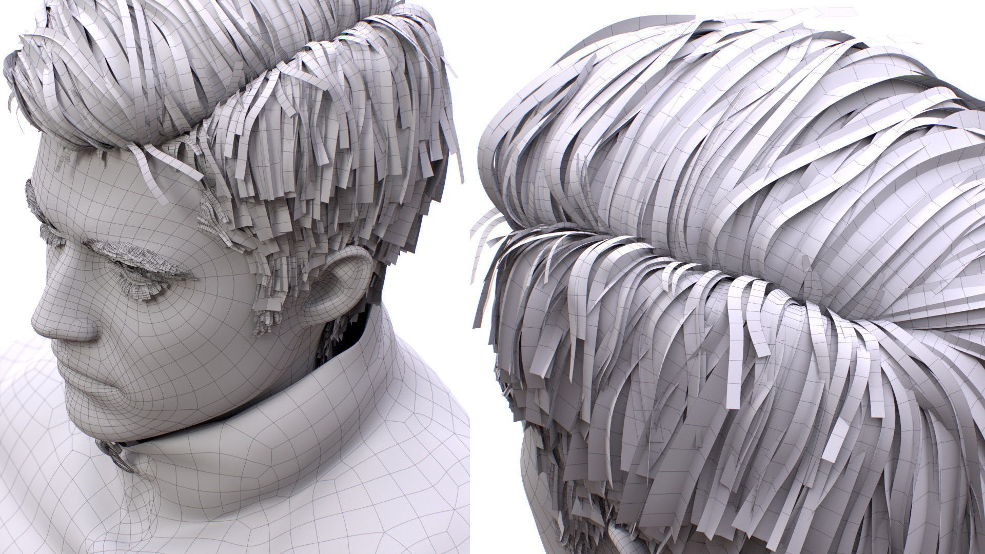 Man Winter Outfit - Modular - Rigged Low-poly 3D model_18