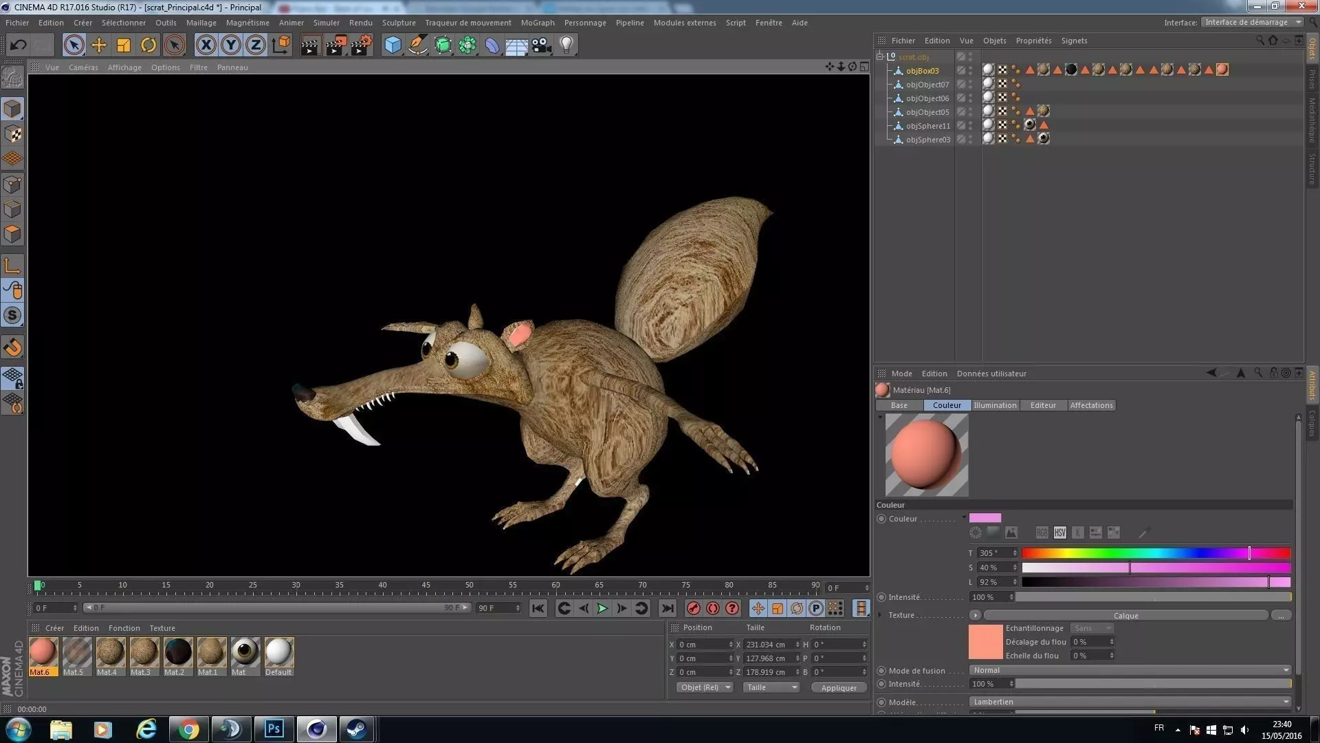 Scrat tutorials Free 3D model_0