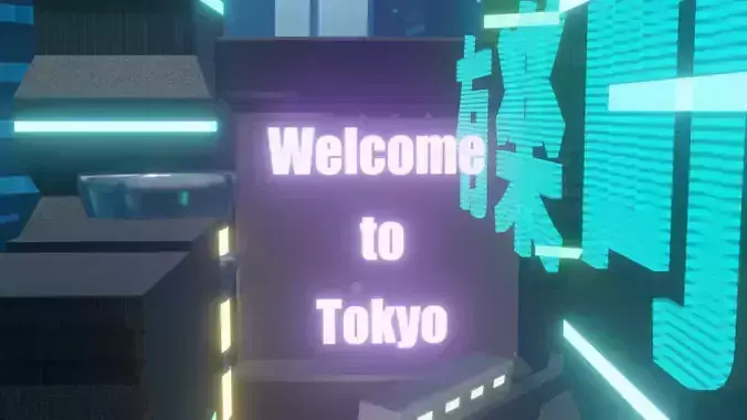 Neo Tokyo Free 3D model