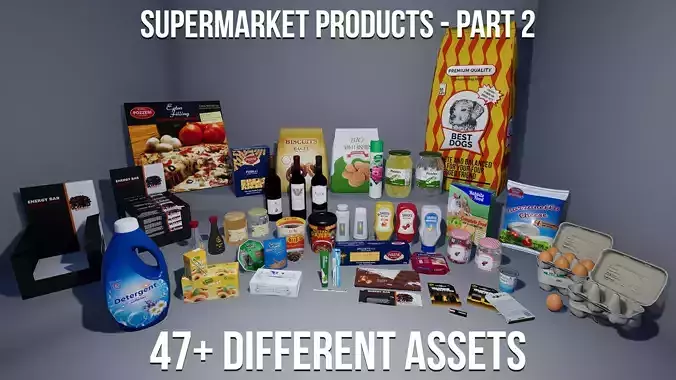 Supermarket Product - Food and Drinks - Part 2