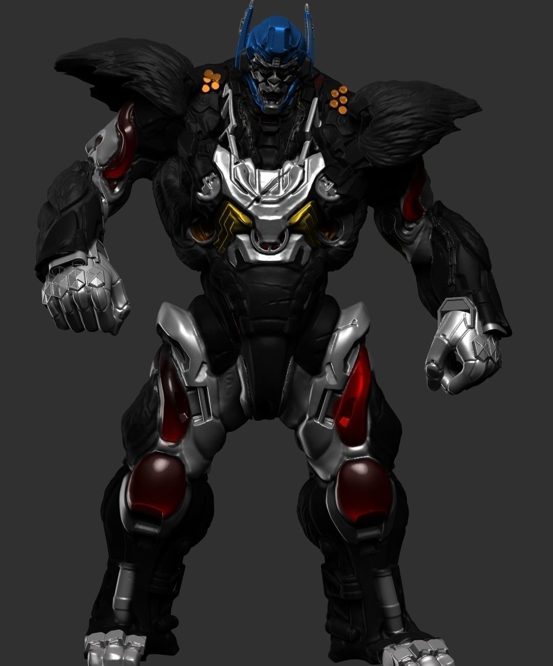 Optimus primal 3D print model_1