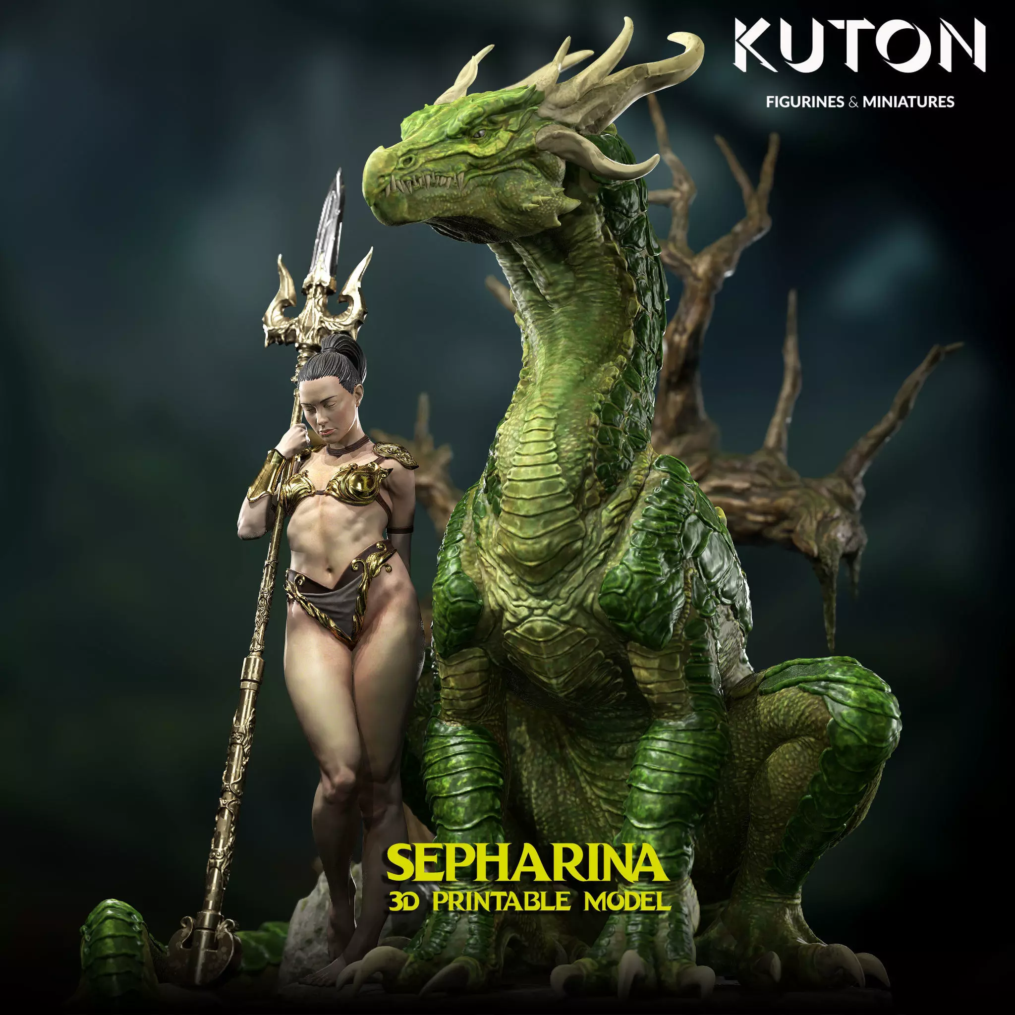 Sepharina 3D print model_0