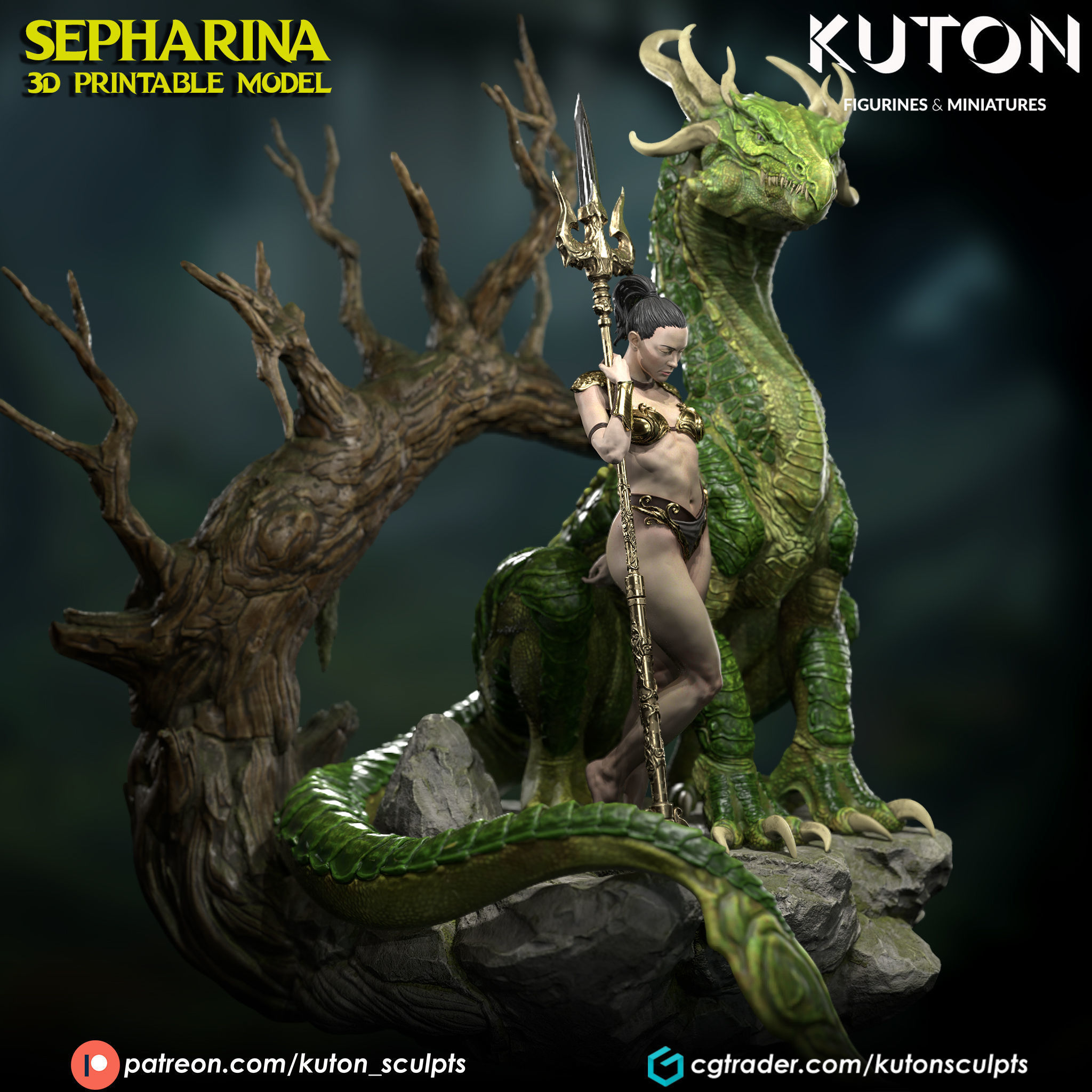 Sepharina 3D print model_3