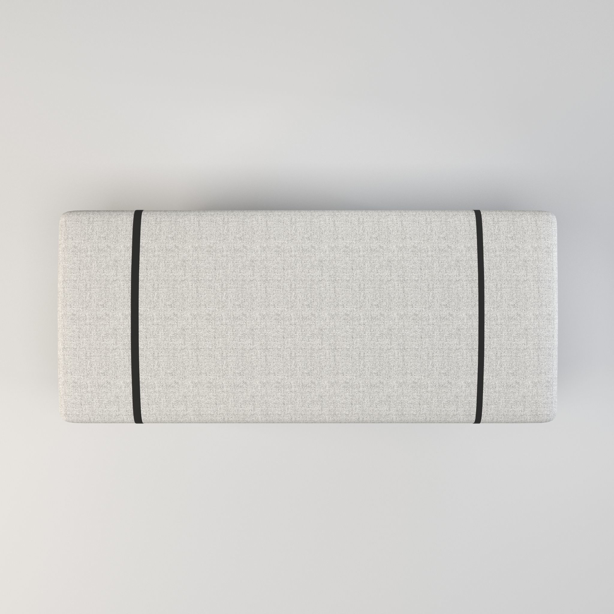 Booker bench - end bench - stool - seat - accent bench Low-poly 3D model_5