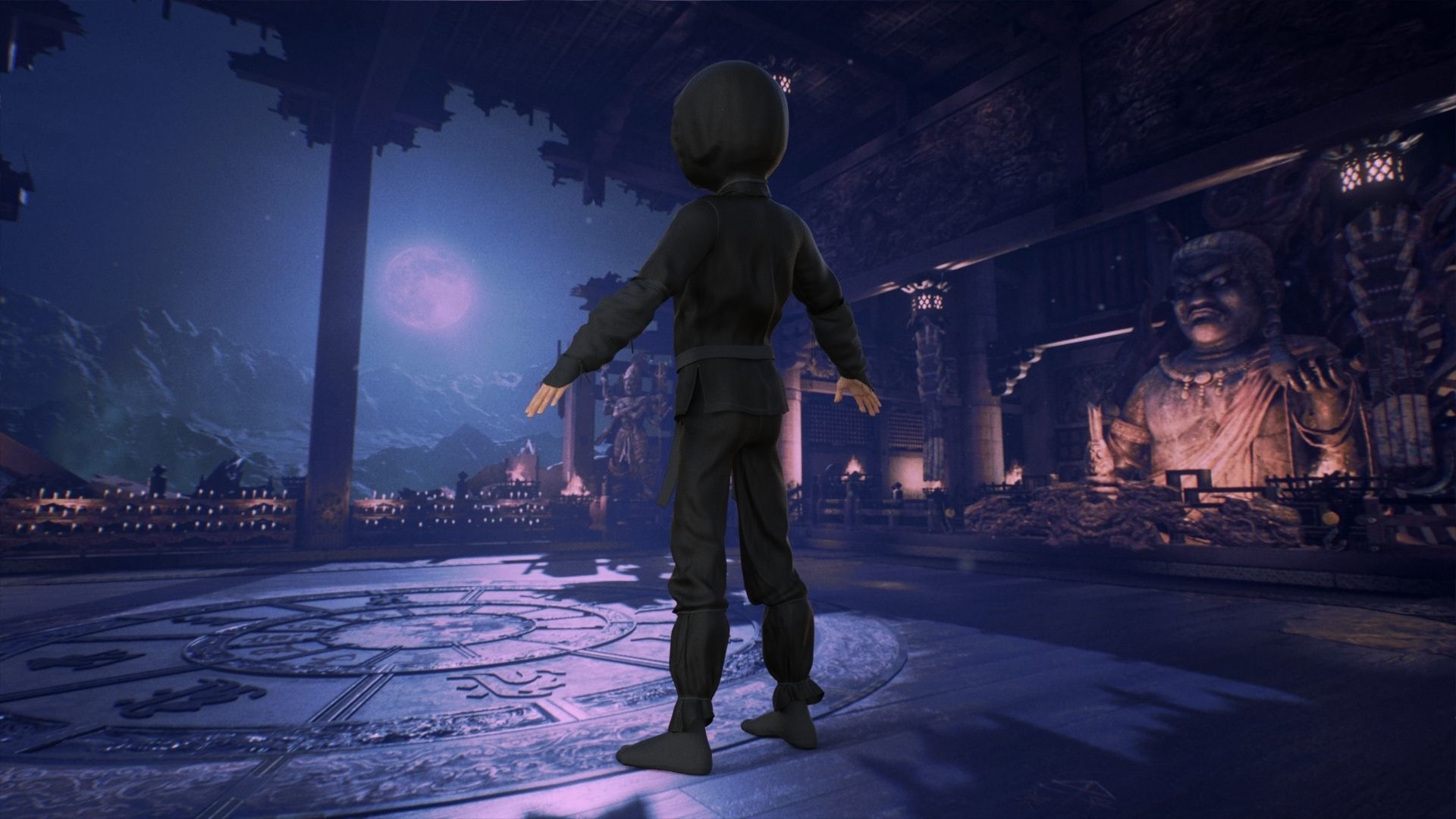 Ninja Rigged 3D model_32