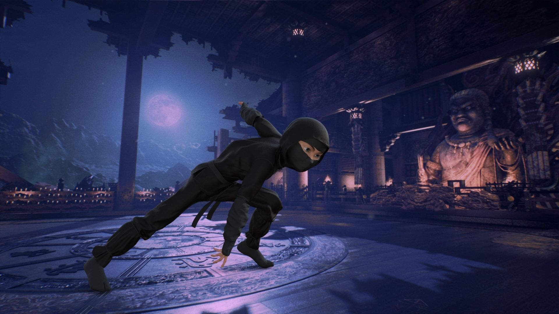 Ninja Rigged 3D model_13