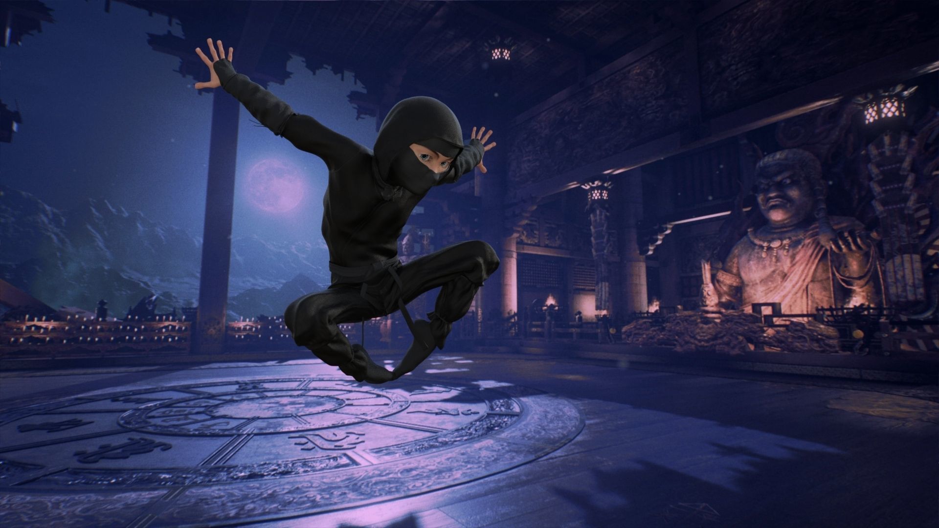 Ninja Rigged 3D model_12