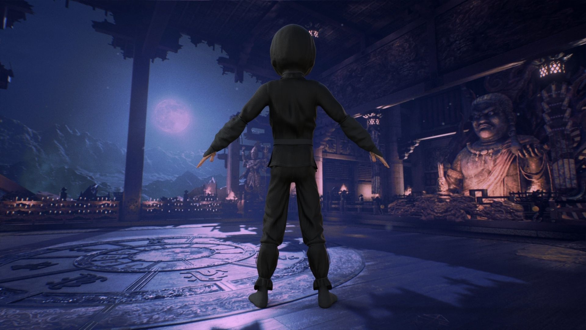 Ninja Rigged 3D model_25