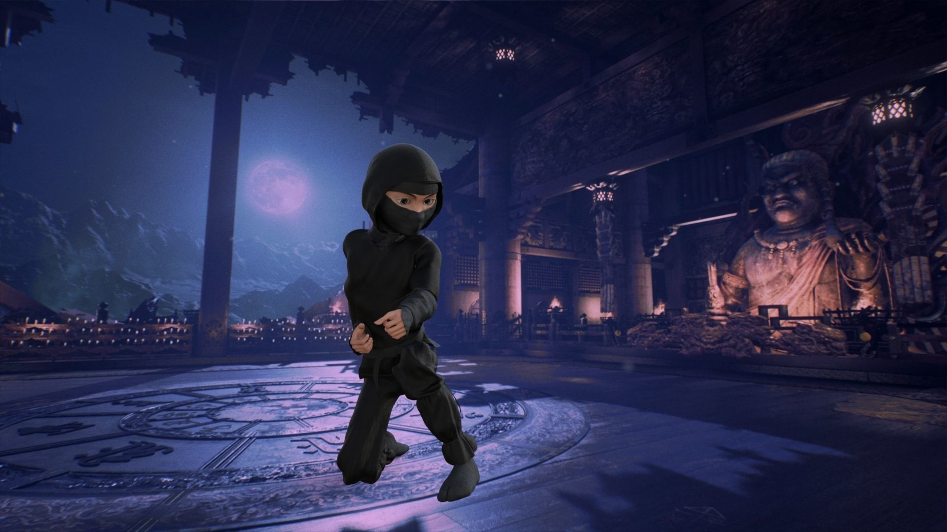 Ninja Rigged 3D model_10