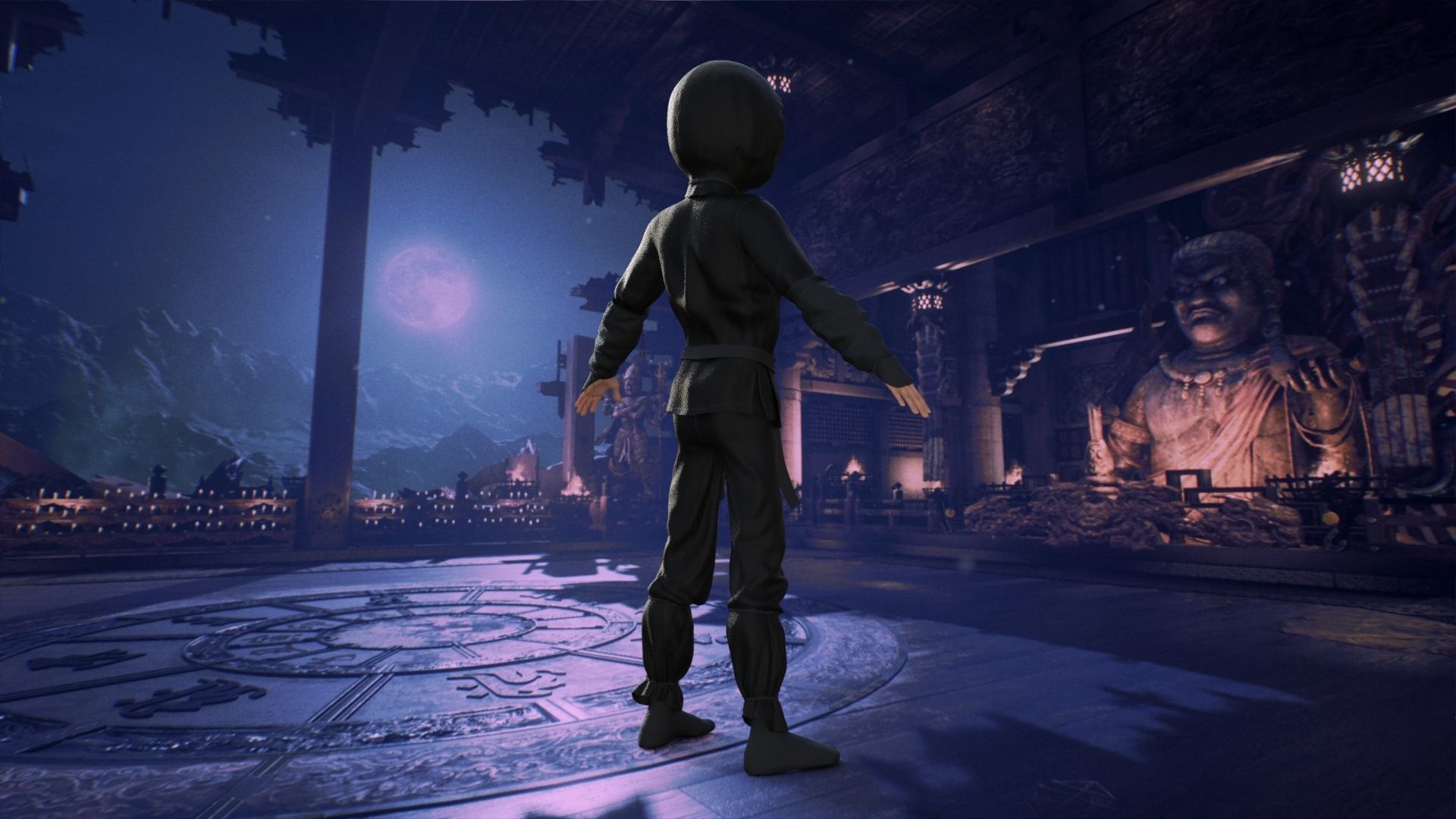 Ninja Rigged 3D model_26