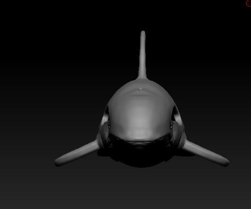 101202 P killer Whale Orca pendant model with enamel  3D print model_18