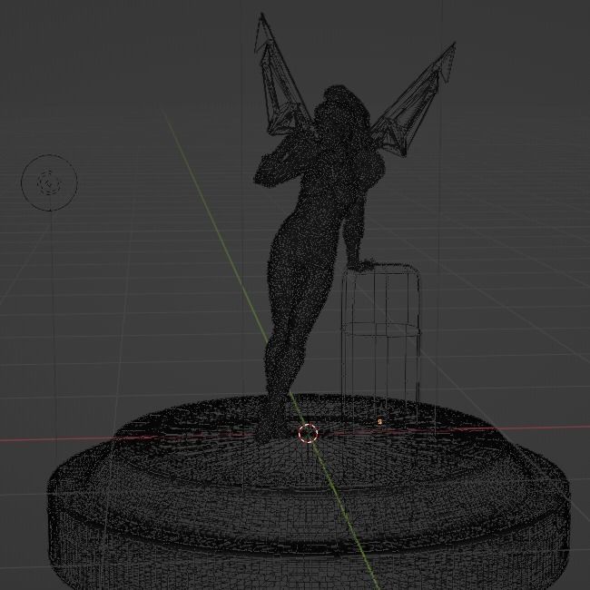 Juli the Sci Fi Character Low-poly 3D model_3