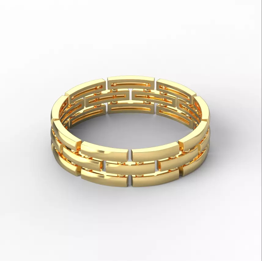 Bracelet Stripes 101116 Br 3D print model 3D print model_0