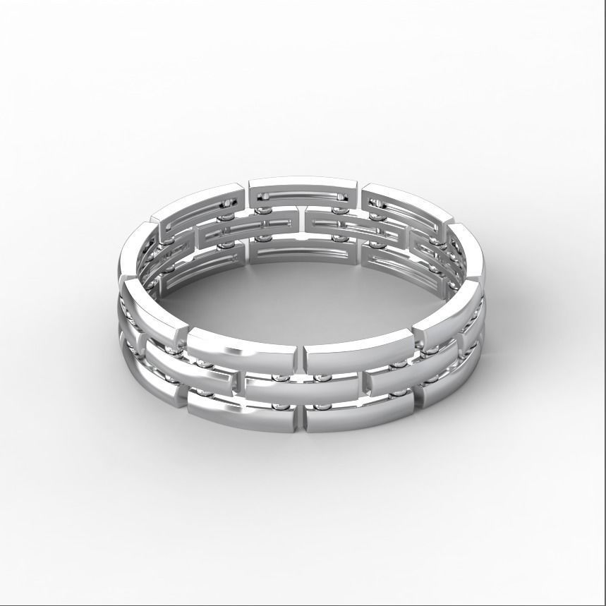 Bracelet Stripes 101116 Br 3D print model 3D print model_1
