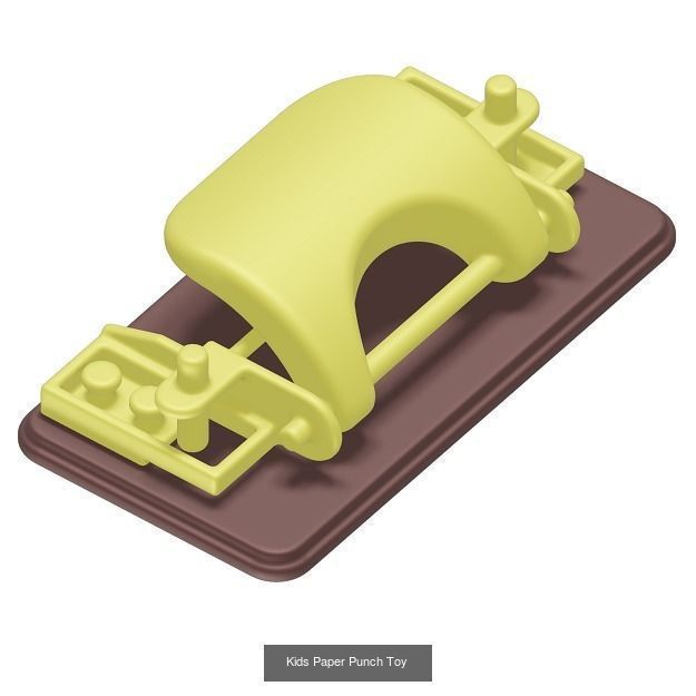 CLASSIC YELLOW TOYS PACK 3D Model Collection_7