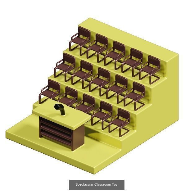 CLASSIC YELLOW TOYS PACK 3D Model Collection_11