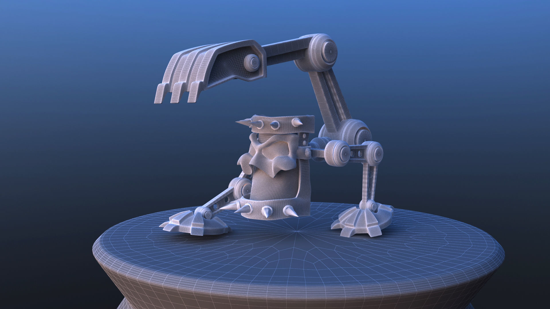 Guardian Robot 3D model_4