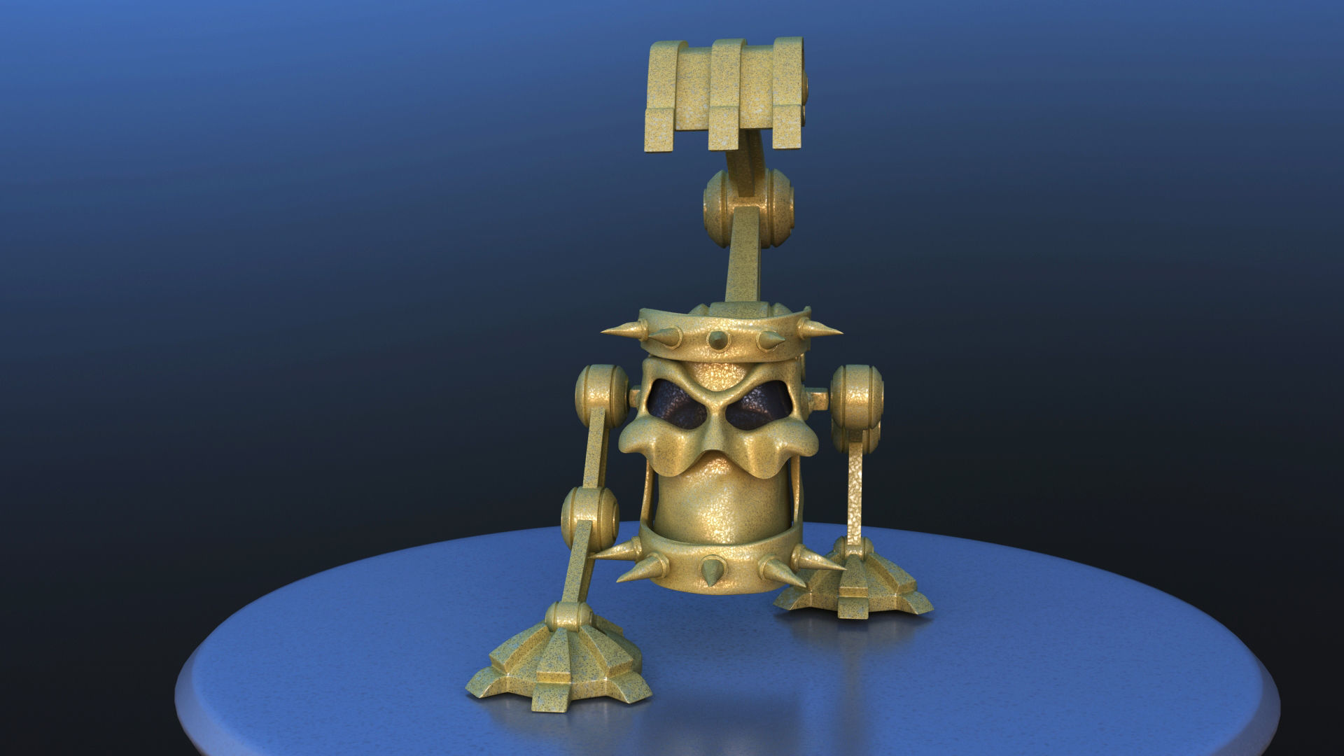 Guardian Robot 3D model_3