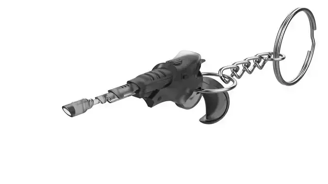 Keychain - Klingon Disruptor - Star Trek - Printable - STL