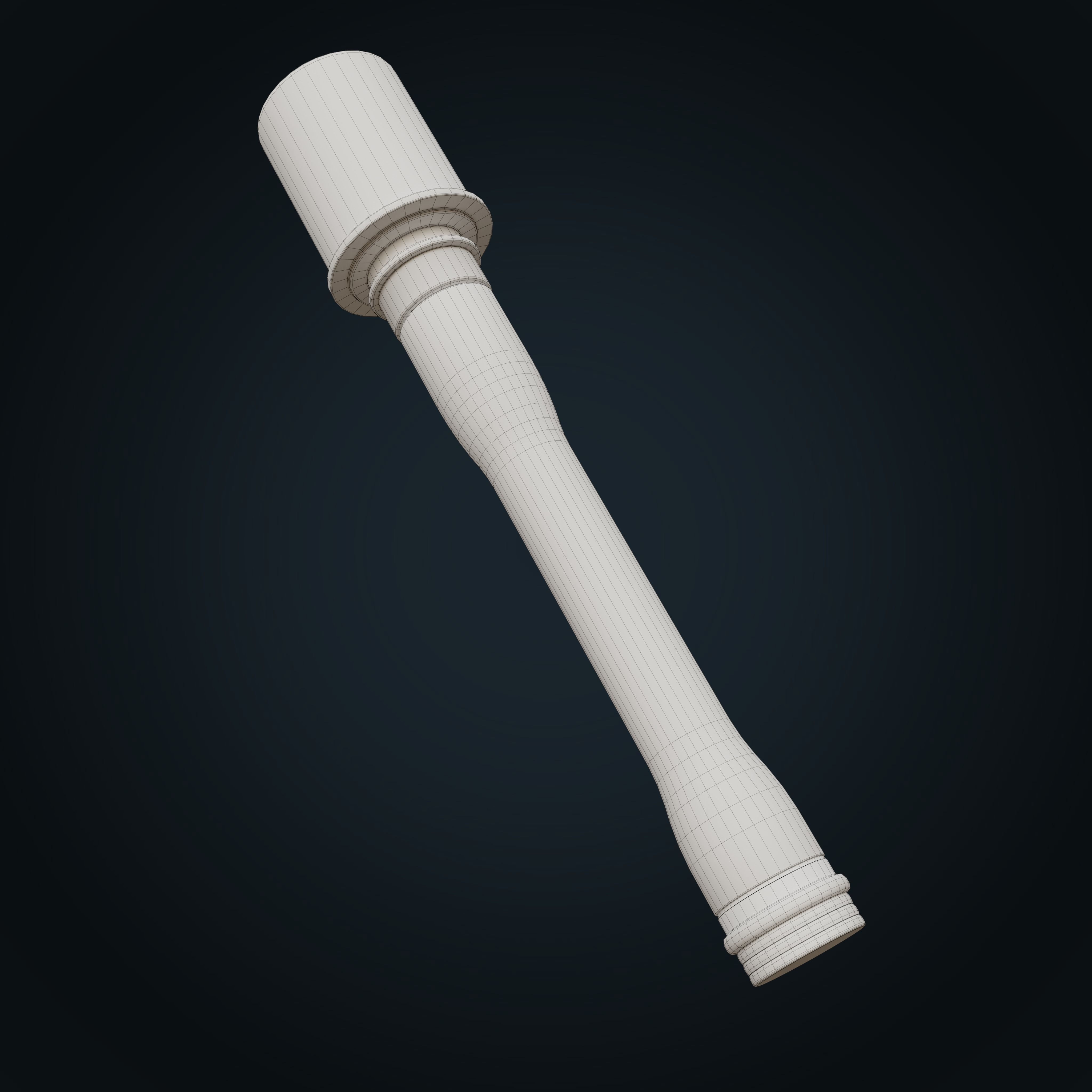 M24 Grenade WW2 Low-poly 3D model_19